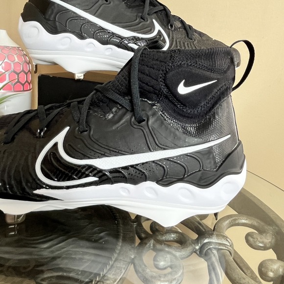 Nike Alpha Huarache NXT Metal Baseball Cleats (DJ6517-001) Mens Size 11.5 Black main image 7